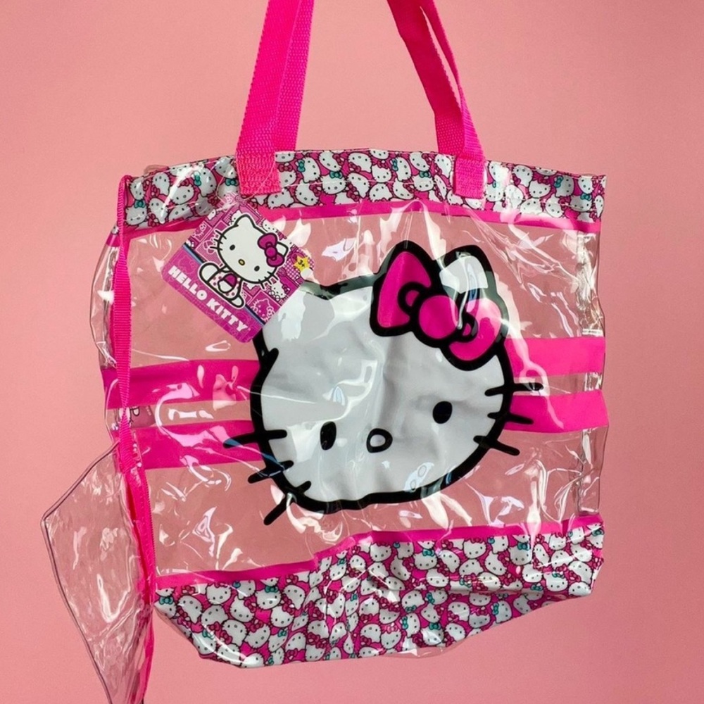 Hello Kitty Clear Pool Tote Bag